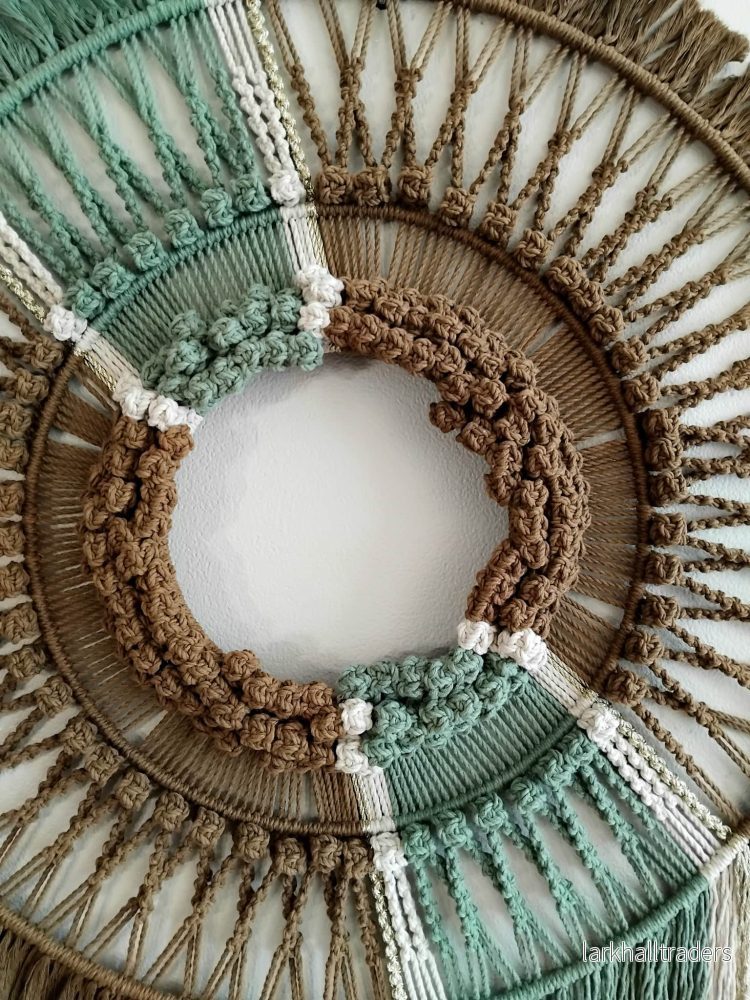 Flöde textil väggkonst - Bild 3