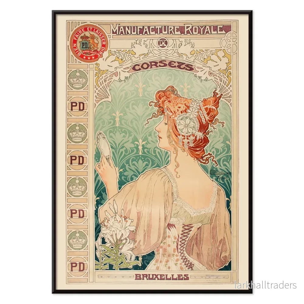 Manufacture Royale De Corsets Poster - Bild 2