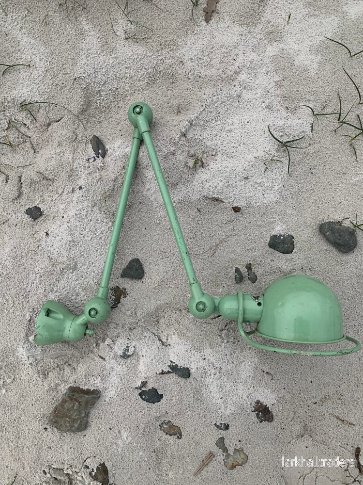 Jieldé vägg/tak med 2 armar - Ljusgrön