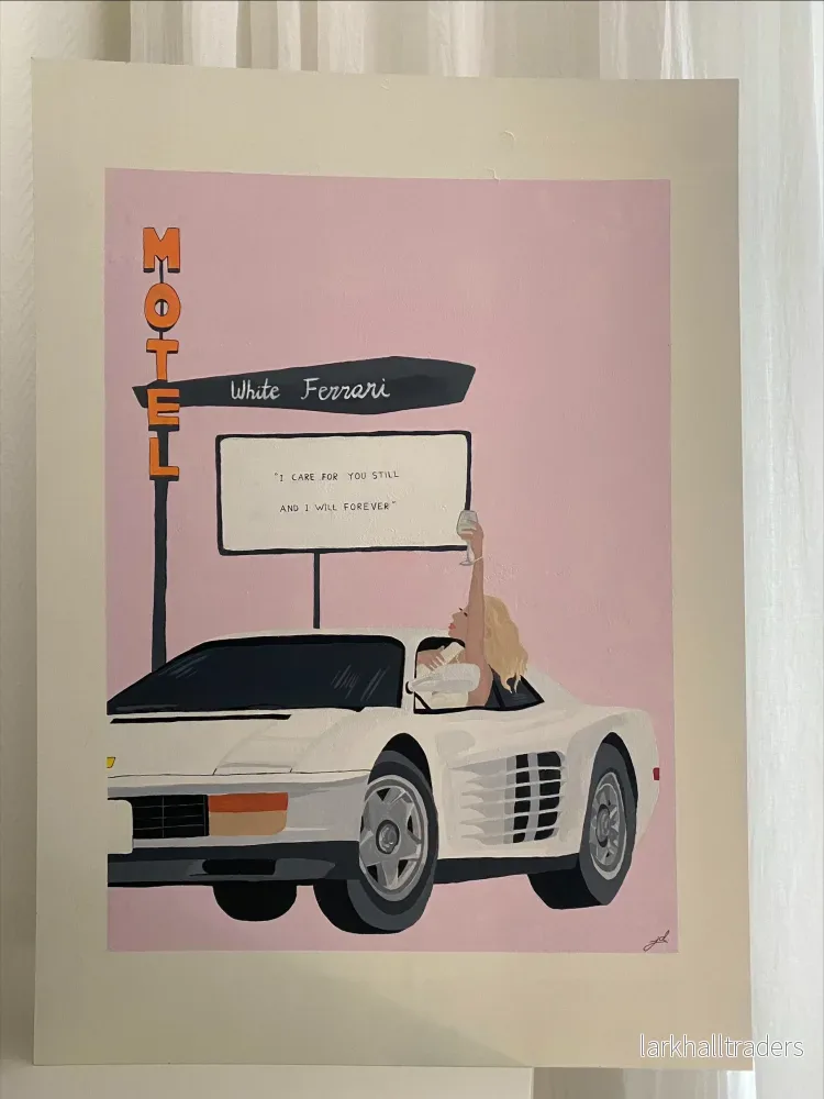 White Ferrari - Original - Bild 3