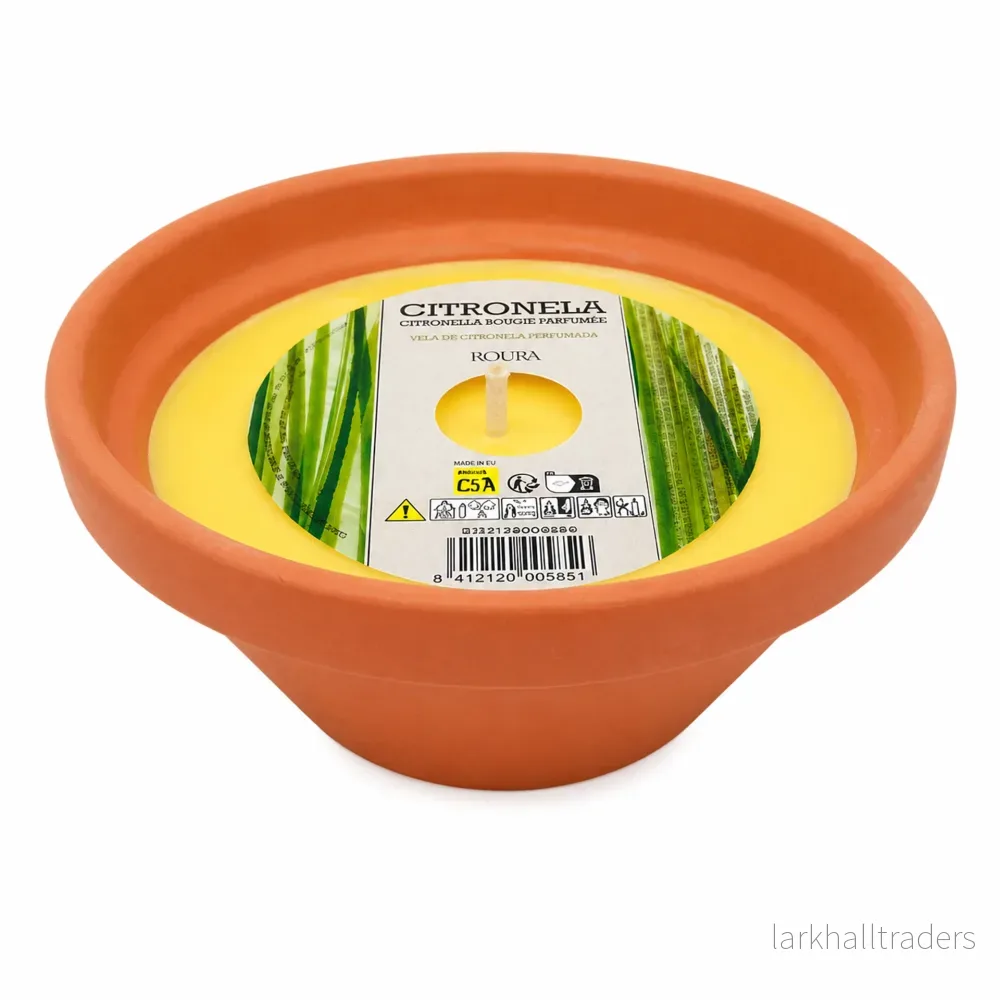 Doftljus Citronella i Terrakottaskål Doftljus Citronella i Terrakottaskål