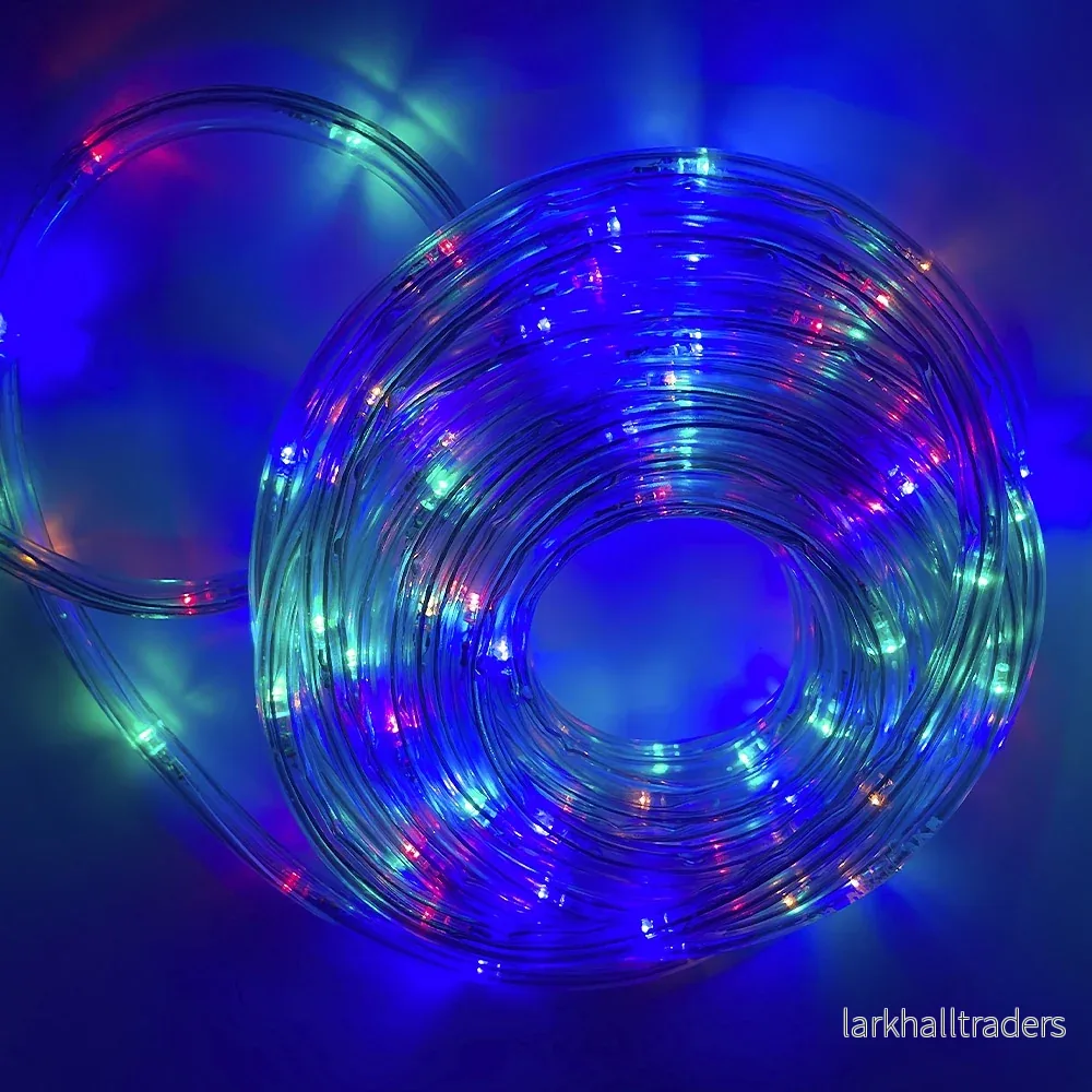 LED-ljusslinga 10 meter – mångfärgad – 8 funktioner LED-ljusslinga 10 meter – mångfärgad – 8 funktioner