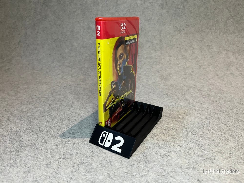 Spelställ för 5 Nintendo Switch 2-spel - kompakt