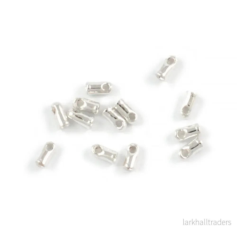 Bandavslut, silver, 1,5mm, 50st