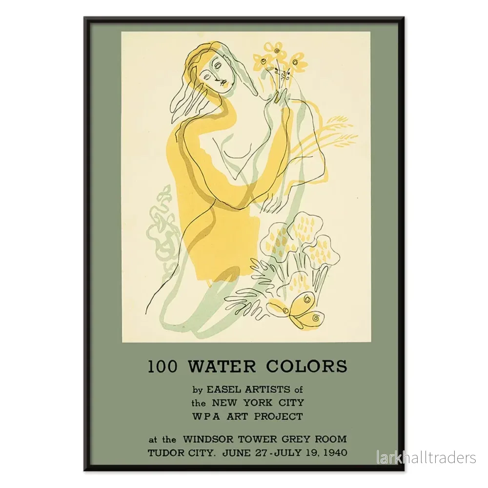 100 akvareller Poster - Bild 2
