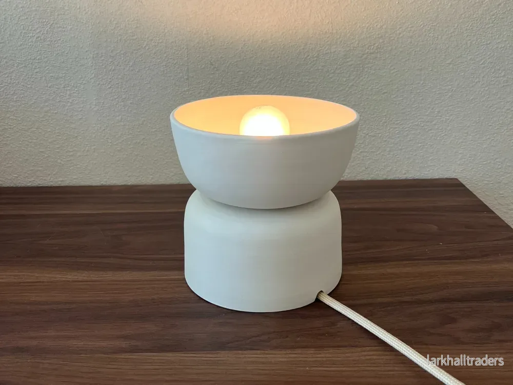 Omväg Keramik Skållampa – Minimalistisk Bordslampa
