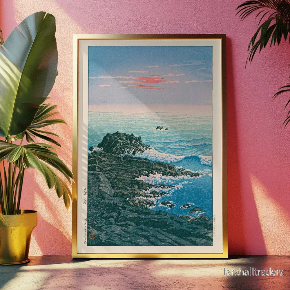 Morgon vid Cape Inubō Poster - Bild 3