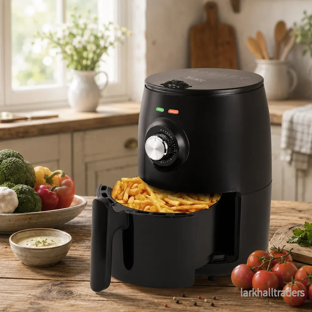 Airfryer 1,8 l – kompakt och fettsnål matlagning Airfryer 1,8 l – kompakt och fettsnål matlagning