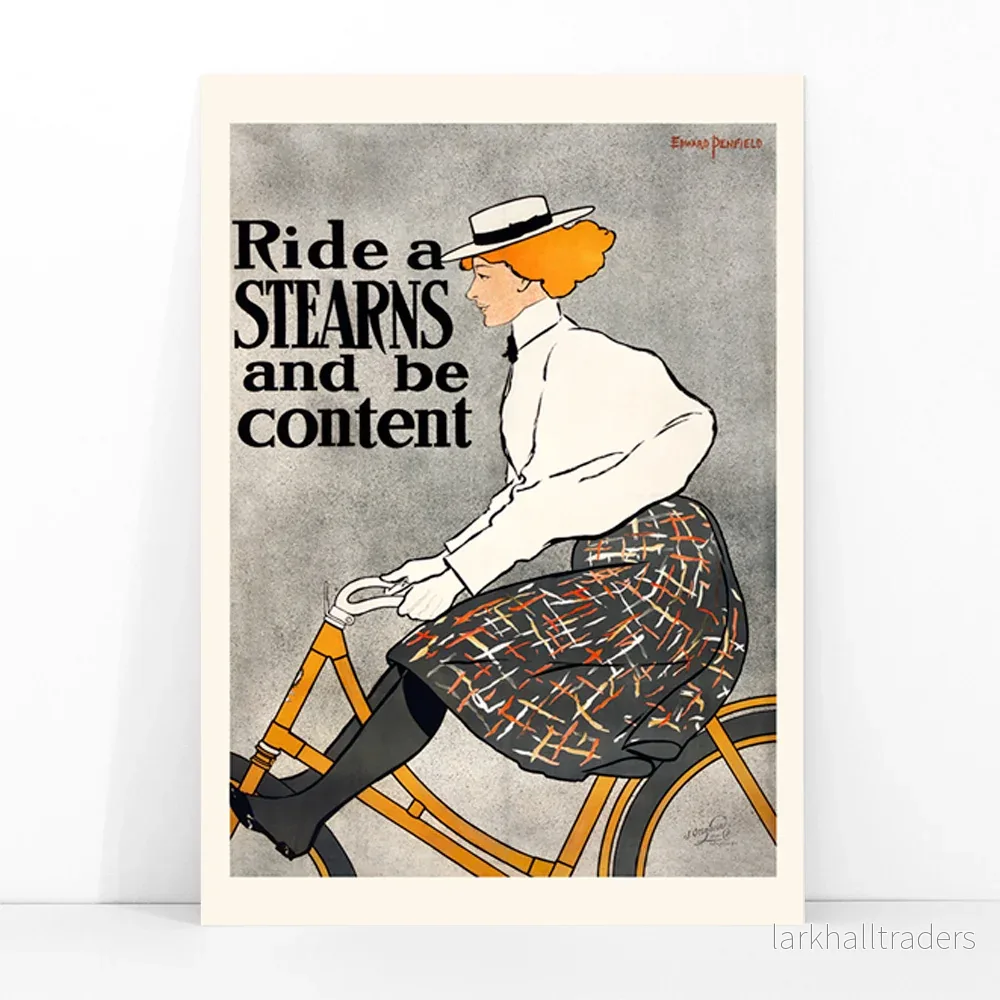 Cykla en Stearns och var nöjd Poster - Bild 3