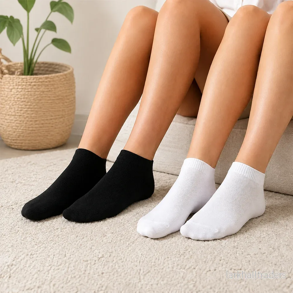 Ankelstrumpor i 12-pack – mjuka vardagsstrumpor i storlek 36–41 och 41–46 - Bild 2