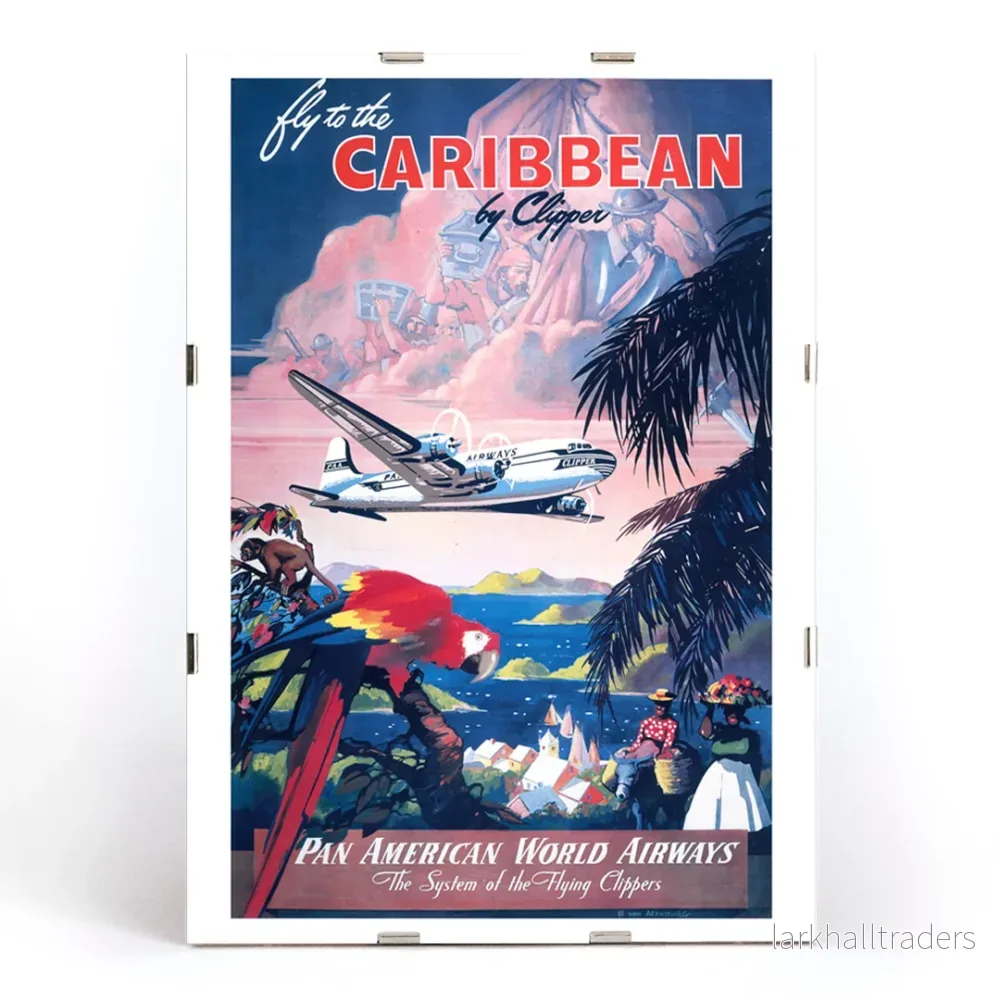 Flyg till Karibien Poster - Bild 3