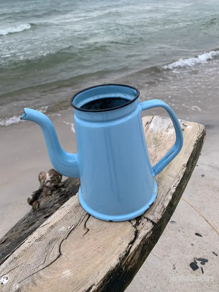 Emaljkanna från Glud och Marstrand