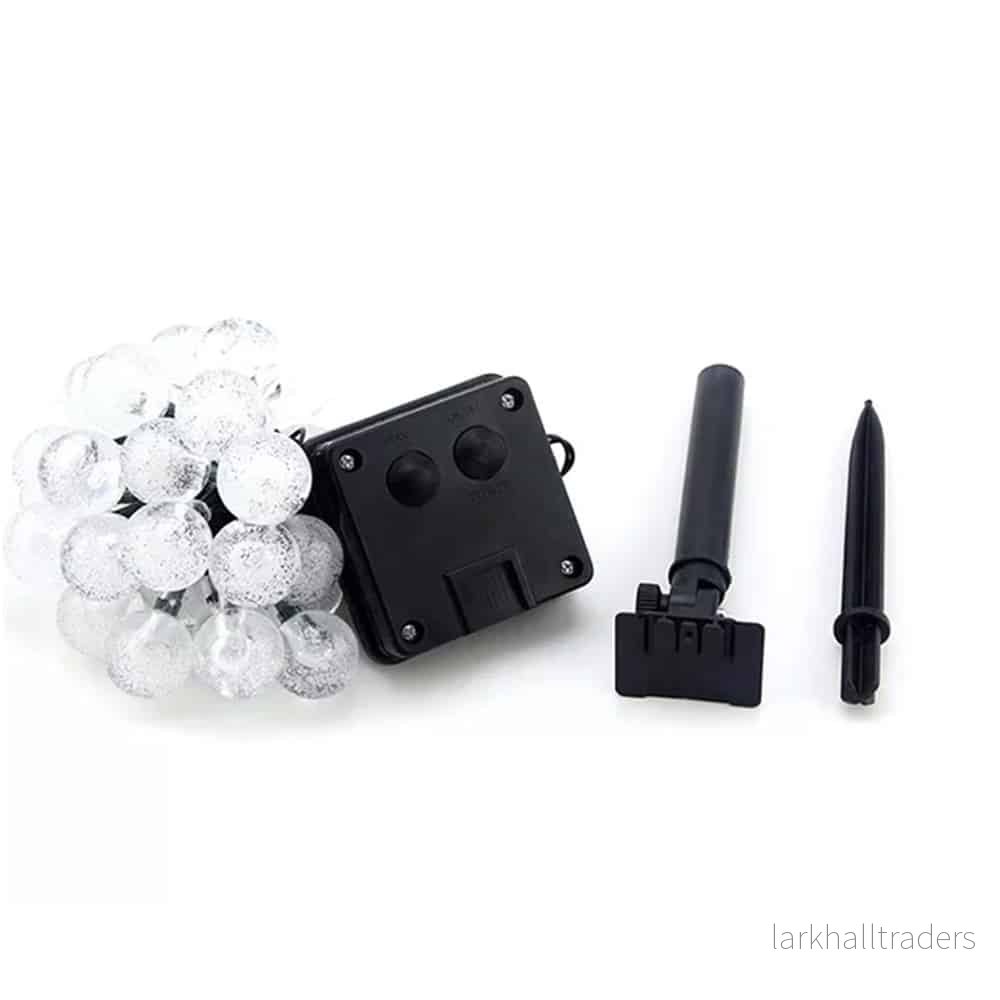 Solcellsljusslinga med kulljus - 5M-20 LED / 7M-50 LED / 12M-100 LED - Bild 3