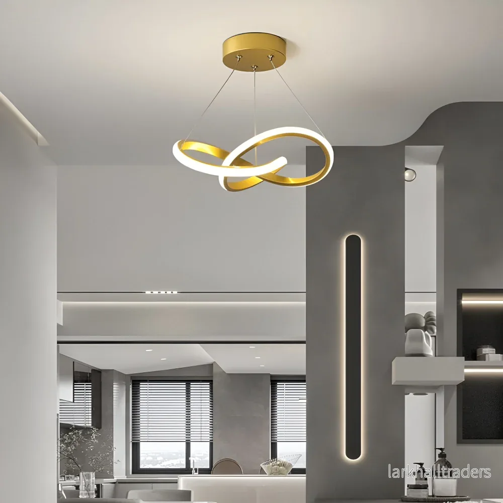 Spirallume – Modern LED Taklampa med Skulpturell Spiraldesign Spirallume – Modern LED Taklampa med Skulpturell Spiraldesign