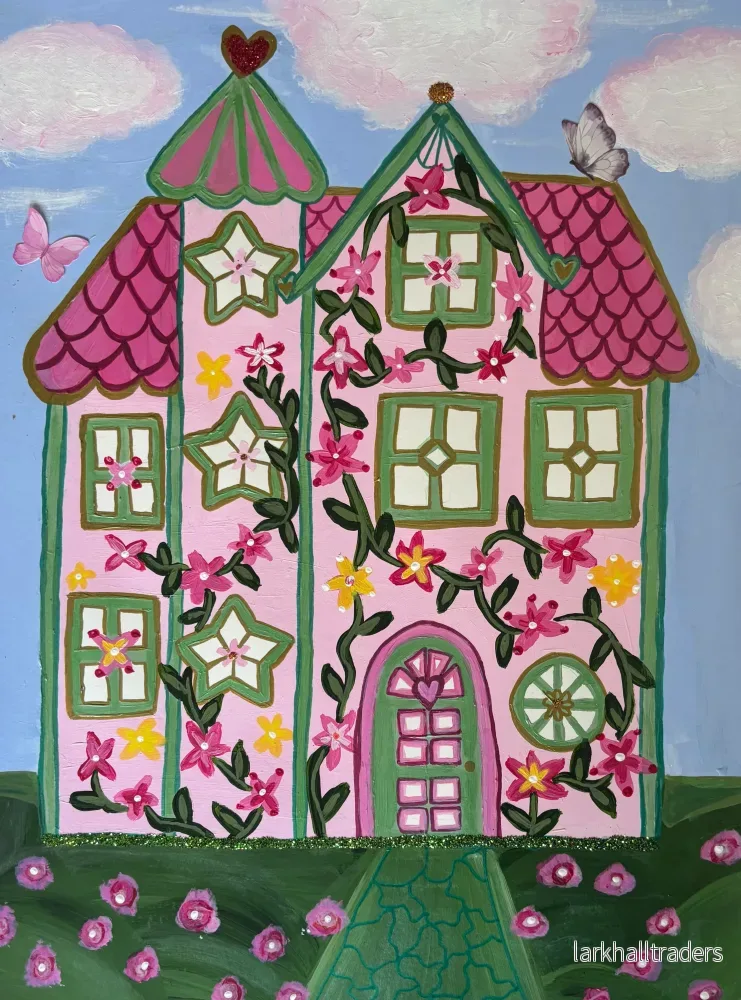 Fjärils drömhuset Print - Bild 2