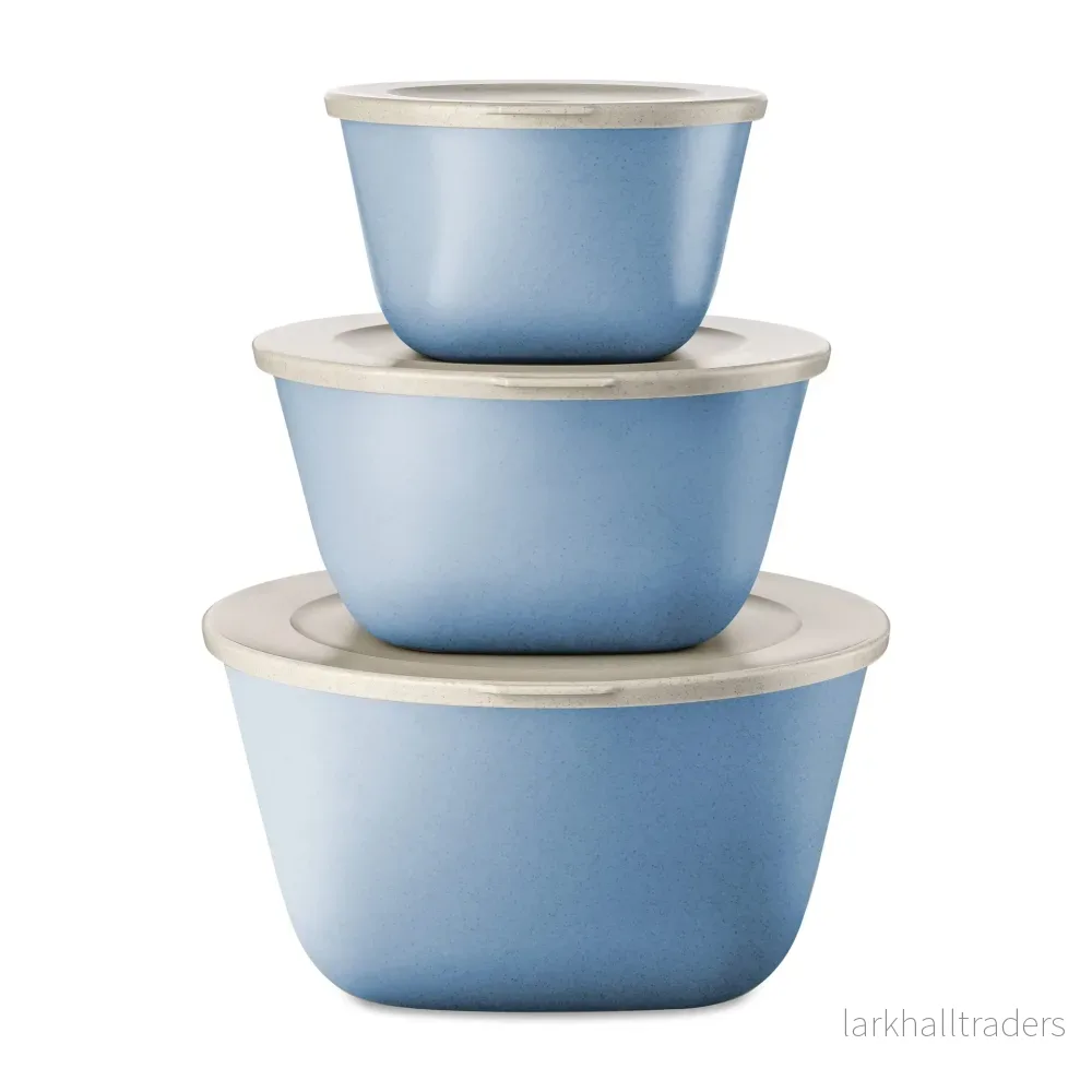 Förvaringslåda Box with lid 1l + 2l + 4l connect box set stockholm