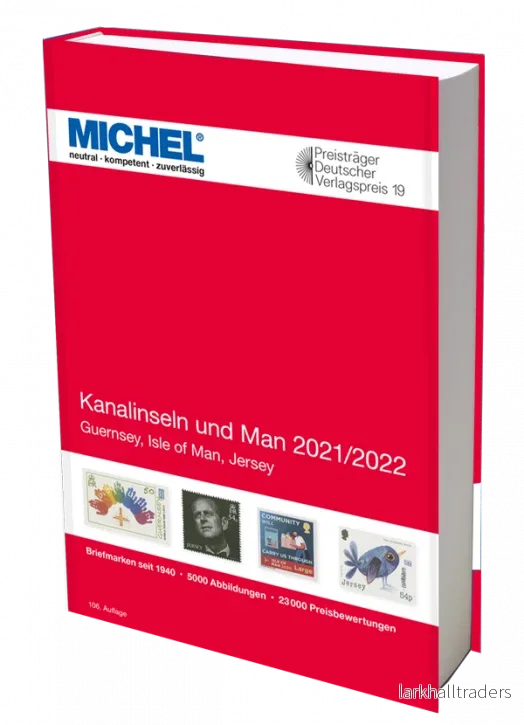 Michel Frimärksbok – Kanalöarna och Man 2021/2022 (OBS bok på tyska) Michel Frimärksbok – Kanalöarna och Man 2021/2022 (OBS bok på tyska)