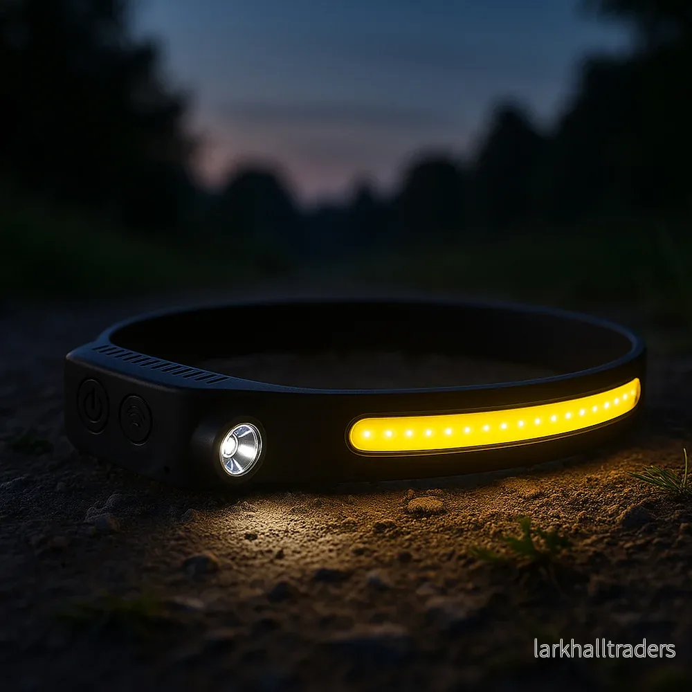 Pannlampa med COB-ljus – 330 lumen, vattenavvisande – 5 ljuslägen - Bild 2