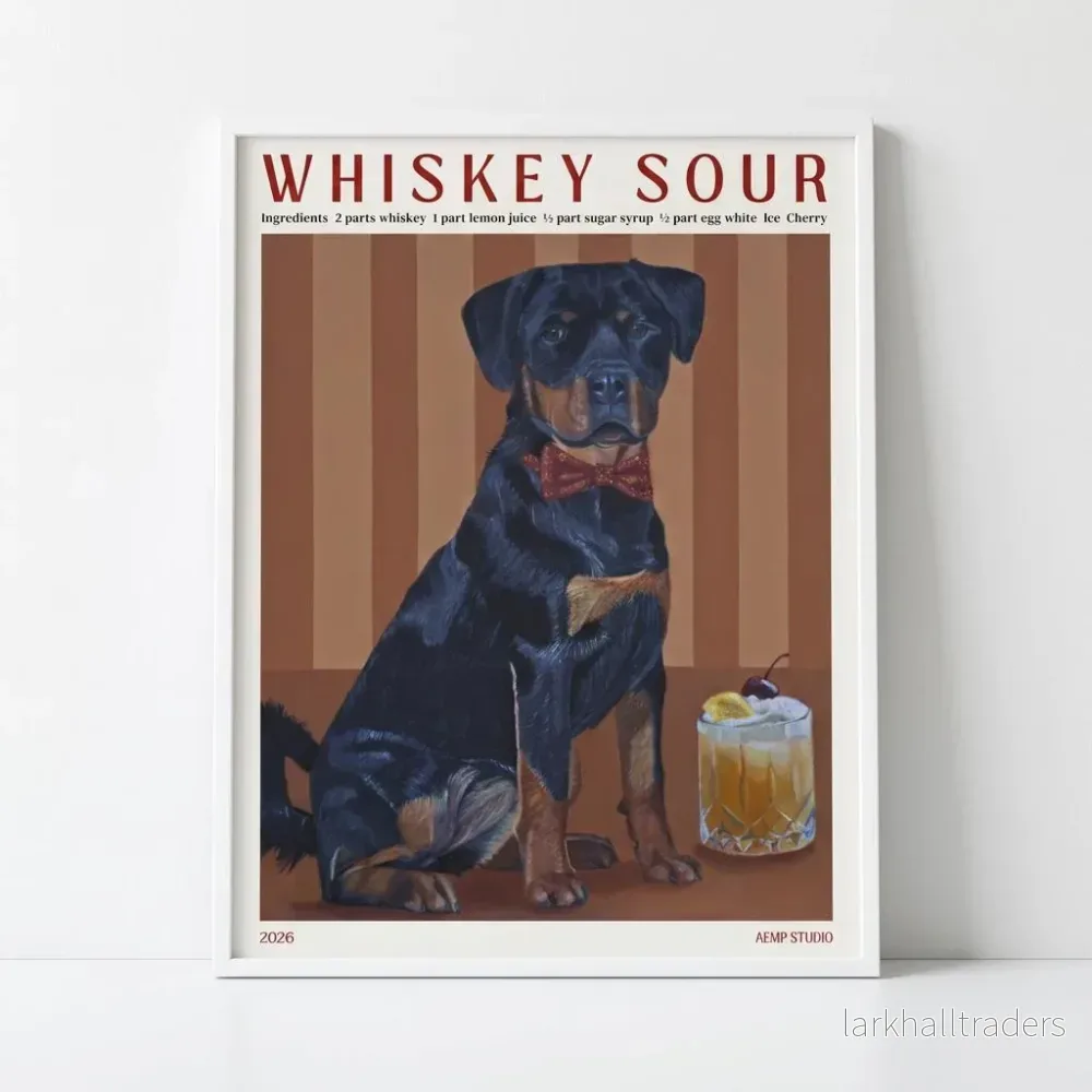 WHISKEY SOUR x ROTTWEILER Poster - Bild 2