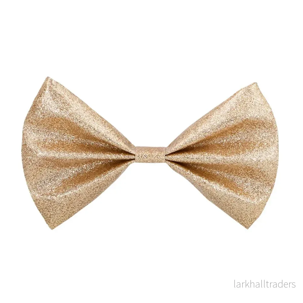 Fluga, guld glitter Fluga, guld glitter