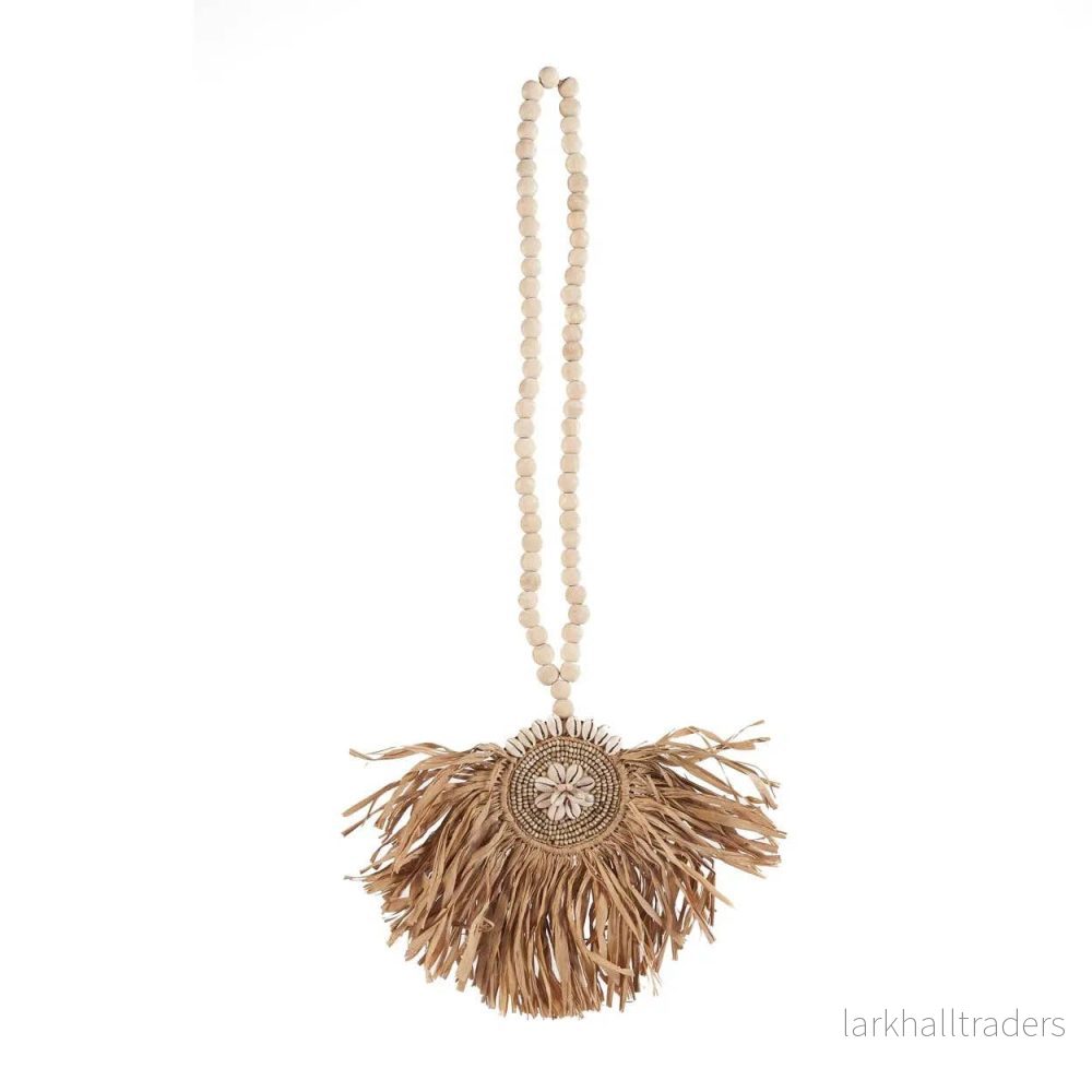 Raffia Tajoe Tofs – Naturlig