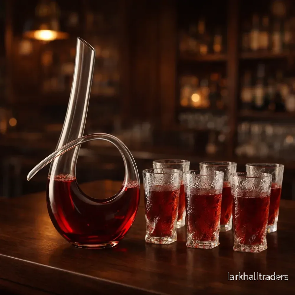 Clara Glas – Set med 6 glas och karaf Clara Glas – Set med 6 glas och karaf