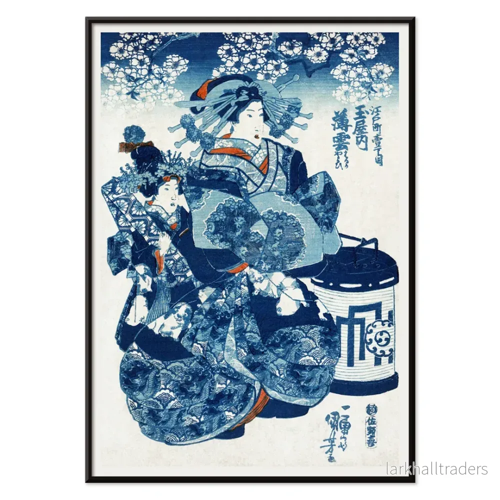 Japansk kvinna Poster - Bild 2