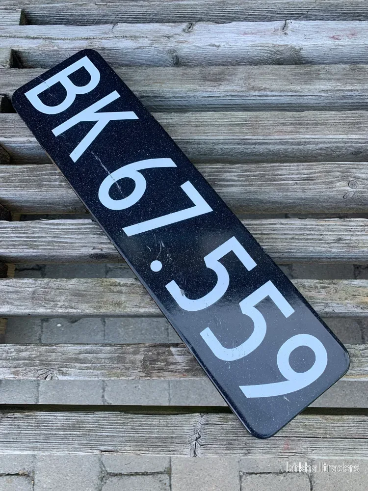 Registreringsskylt - Bild 2