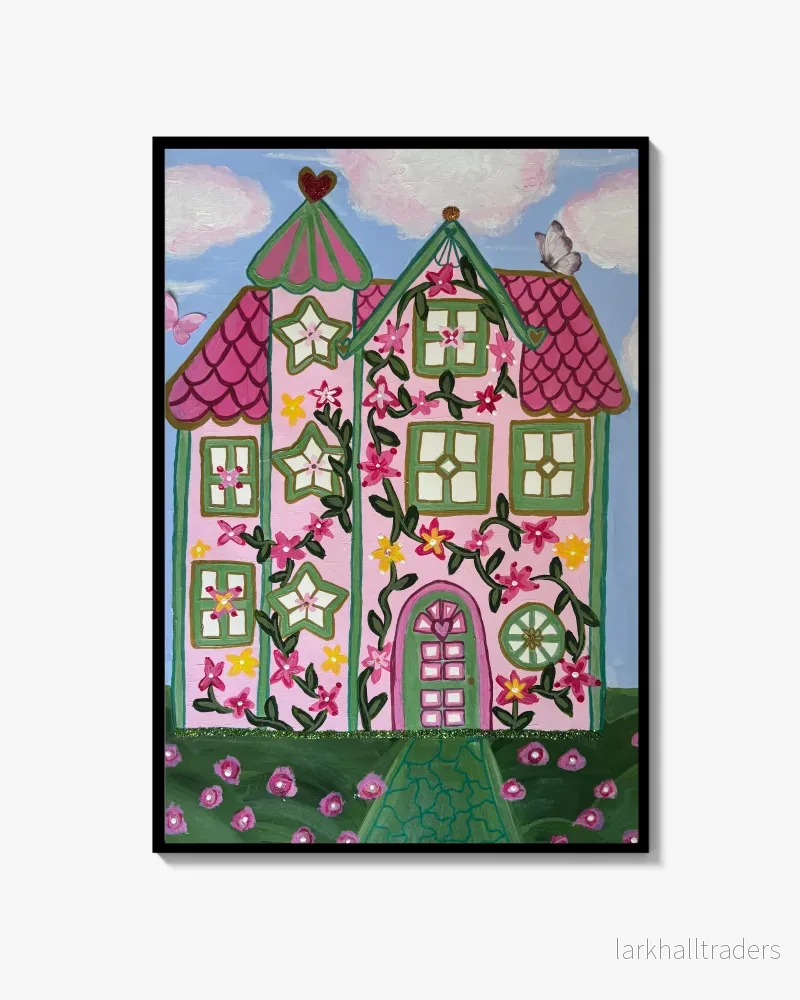 Fjärils drömhuset Print Fjärils drömhuset Print