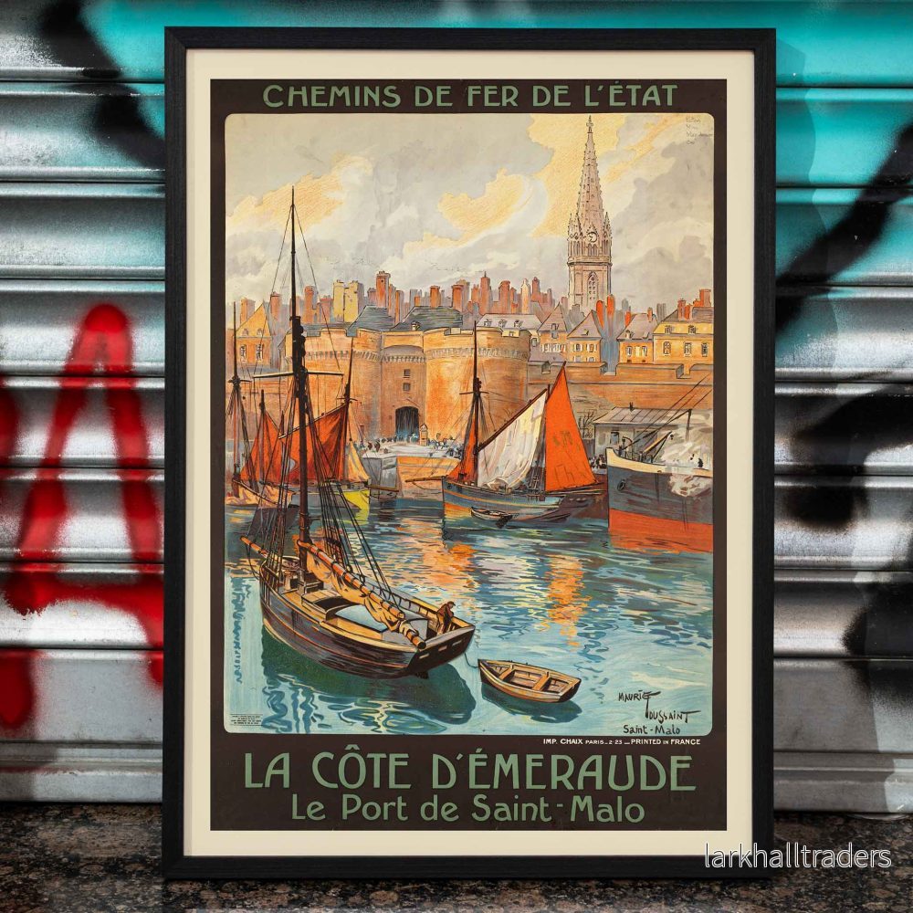 La côte d’Émeraude Poster La côte d’Émeraude Poster