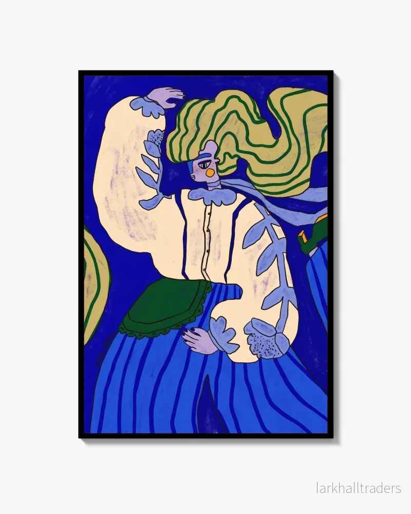 Ethnic Women Colorful Fashion Poster Ethnic Women Colorful Fashion Poster