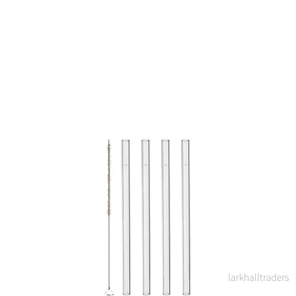 Sugrör Ciao glas 15cm 4-pack inkl borste Sugrör Ciao glas 15cm 4-pack inkl borste