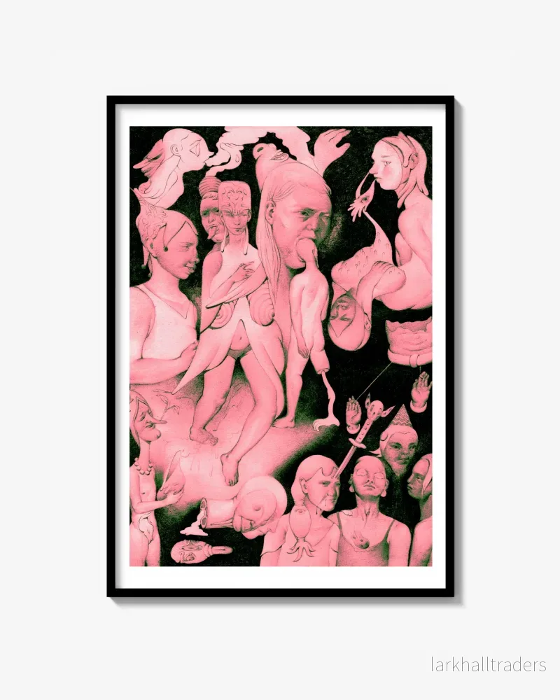 Creation & Destruction (Pink Version) – Fine Art Print Creation & Destruction (Pink Version) – Fine Art Print