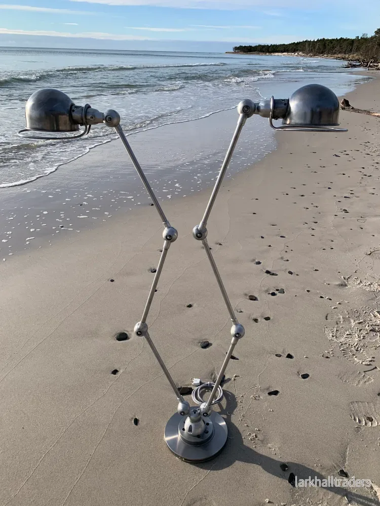 Jieldé dubbel golv/bordslampa med 2 x 3 armar - Bild 2