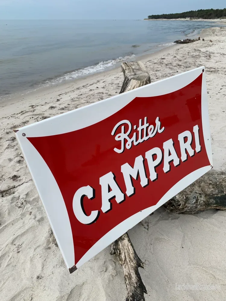 Campari emaljskylt - Bild 2