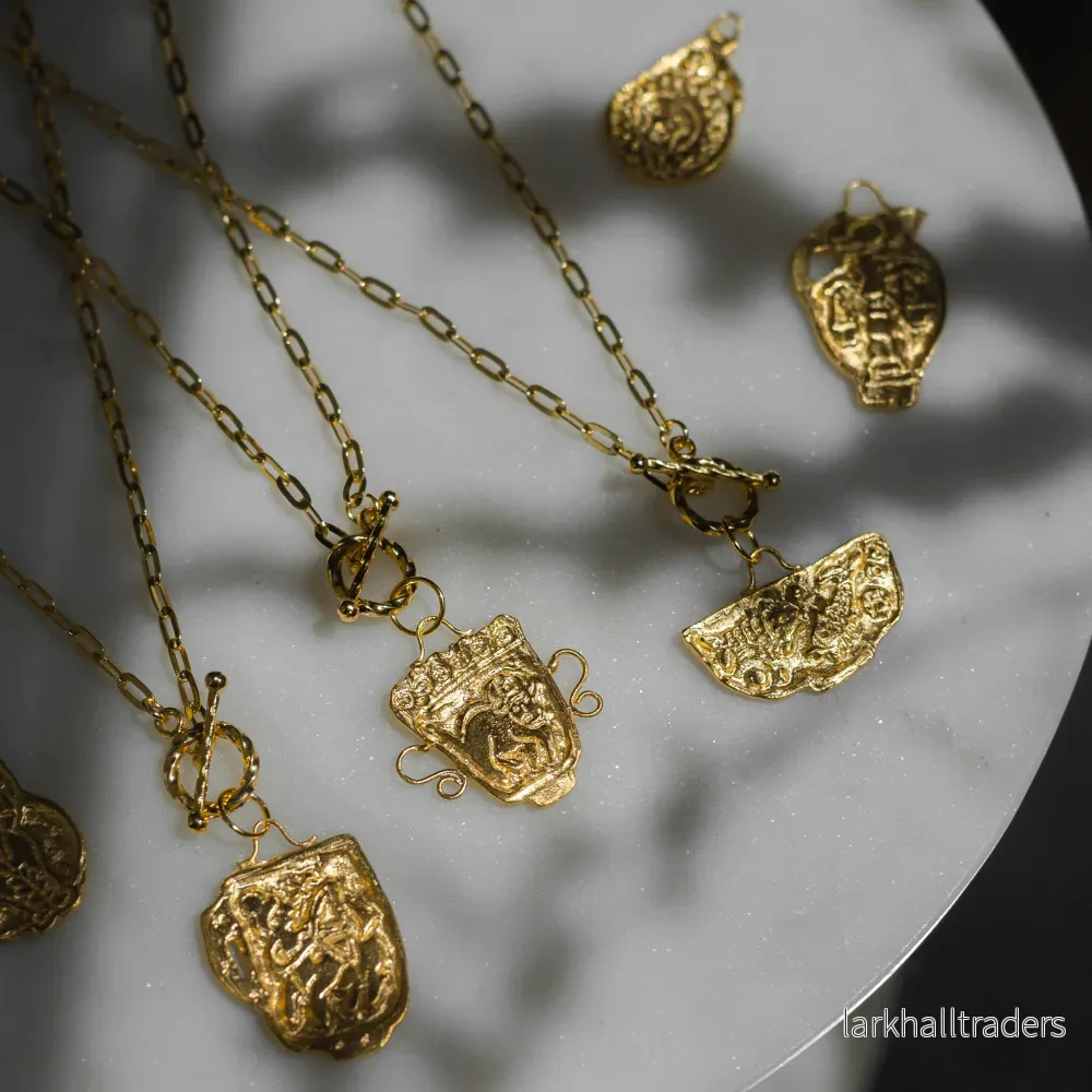 Ezo - Talisman Guldhalsband - Bild 3
