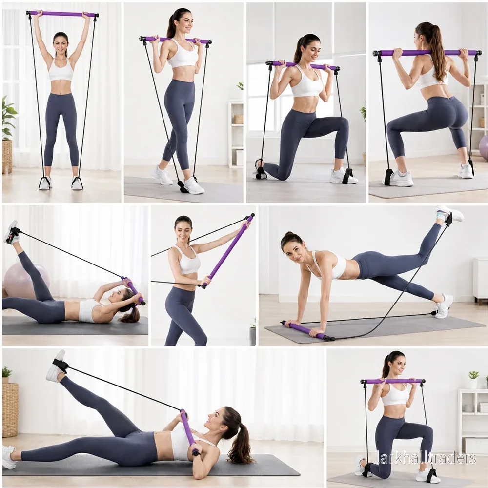 Pilates Stick – effektiv träning av hela kroppen med motstånd - Bild 2