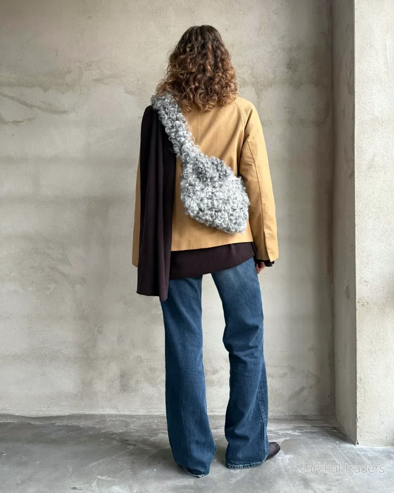 Shearling Axelväska - Bild 3