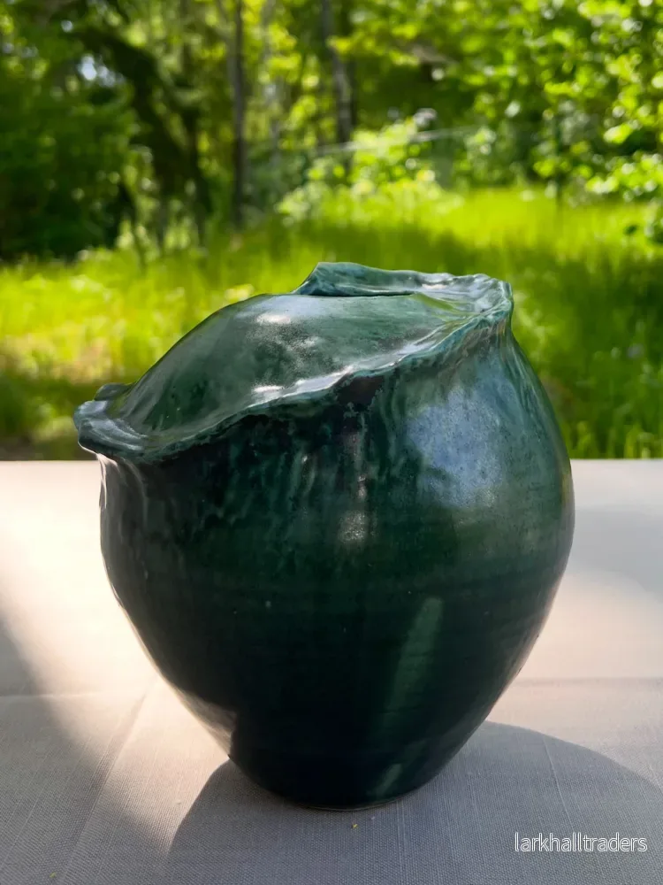 Vas med skulptural form - Bild 3