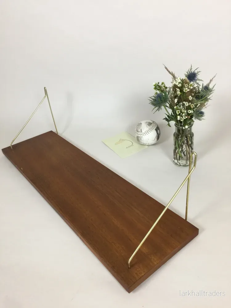 Fin gammal hylla i teak - Bild 2