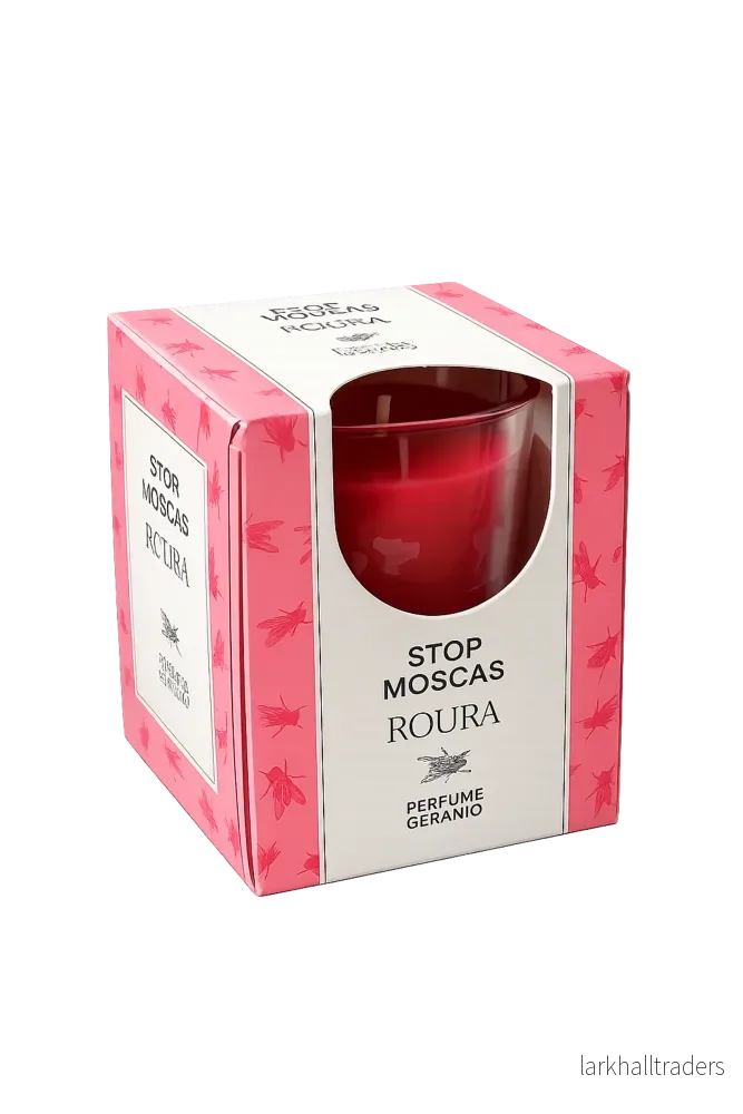 Doftljus Basic Geranium i Glas 83×70 mm Doftljus Basic Geranium i Glas 83×70 mm