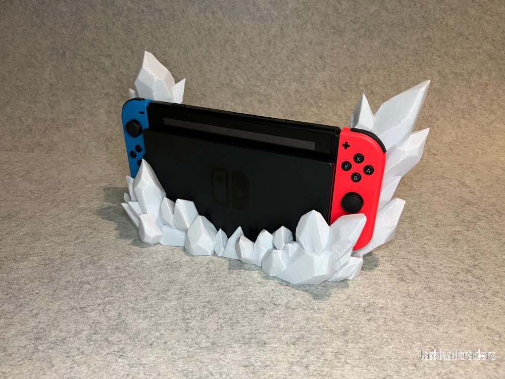 Crystal Dock för Nintendo Switch | Kristallklippa-design Crystal Dock för Nintendo Switch | Kristallklippa-design