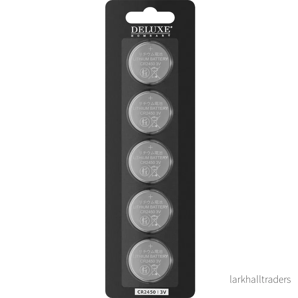 Batteri CR2450 3V 5-pack