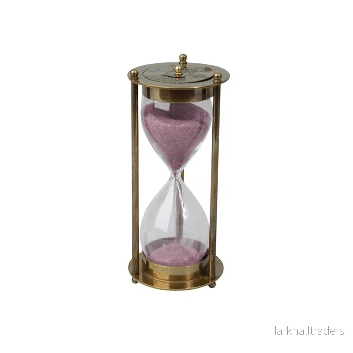 Timglas i mässing