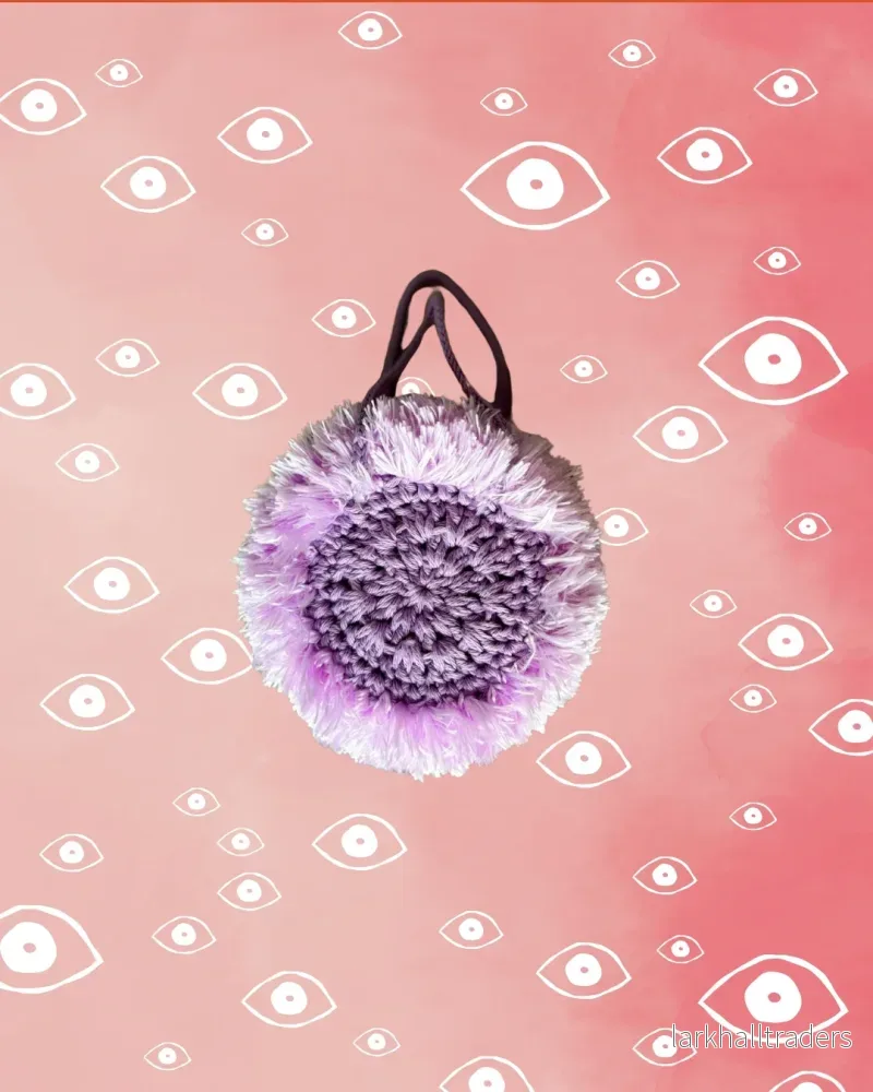 Snus bag, Plush - Purple - Bild 2