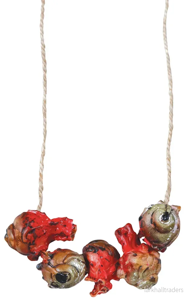Prop, utskurna ögon halsband - Bild 2