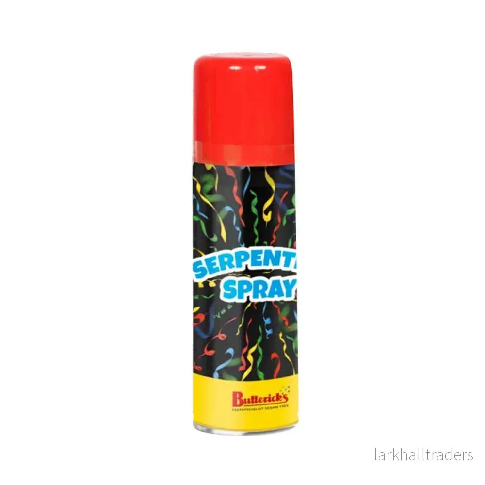 Serpentinspray, röd 83 ml Serpentinspray, röd 83 ml