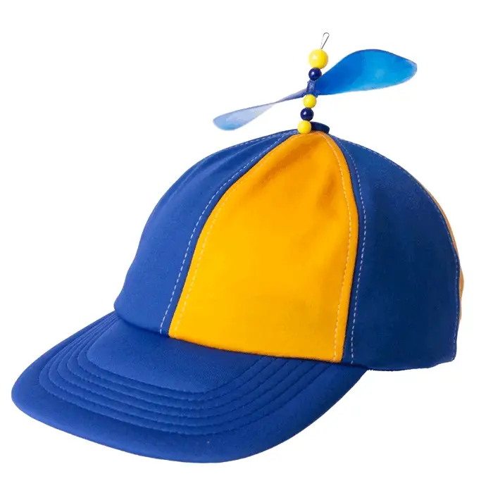 Propellerkeps, blå/gul - Bild 2