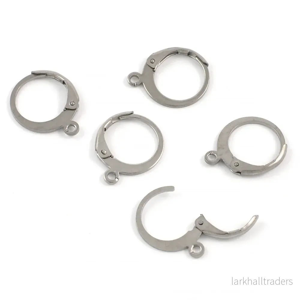 Öronkrokar brisyr, rostfritt stål, 4st Öronkrokar brisyr, rostfritt stål, 4st