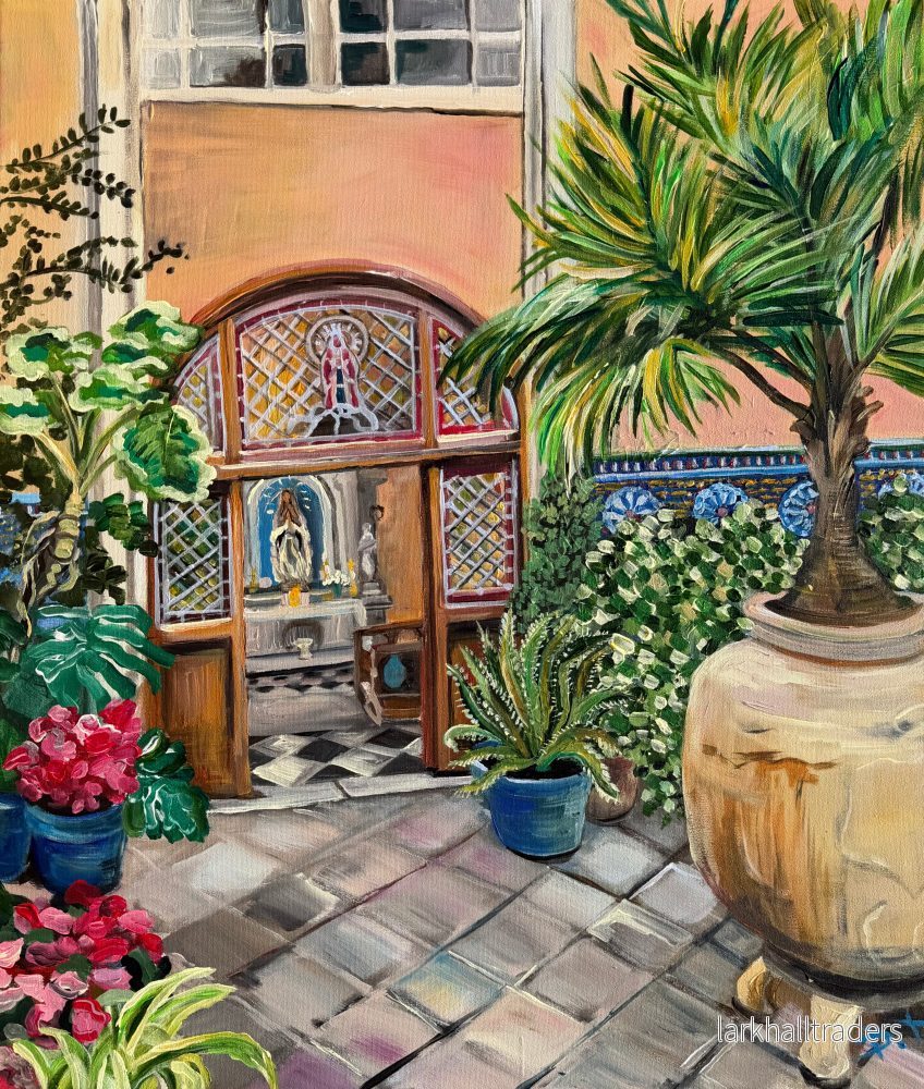 “Prickly” Original Akrylmålning - Bild 2